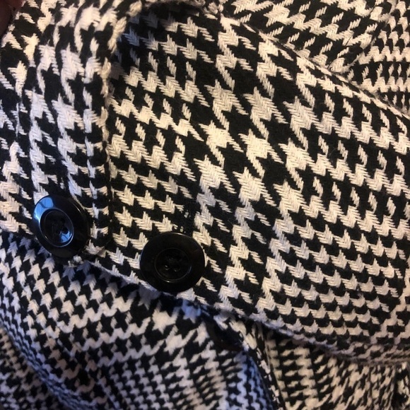 CANDIES houndstooth black & white jacket/blazer - Picture 5 of 9